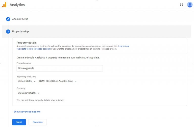 How To Setup A Google Analytics Account - Blog Savvy Panda