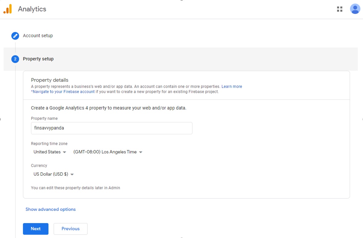 how to set up a google analytics account - 04