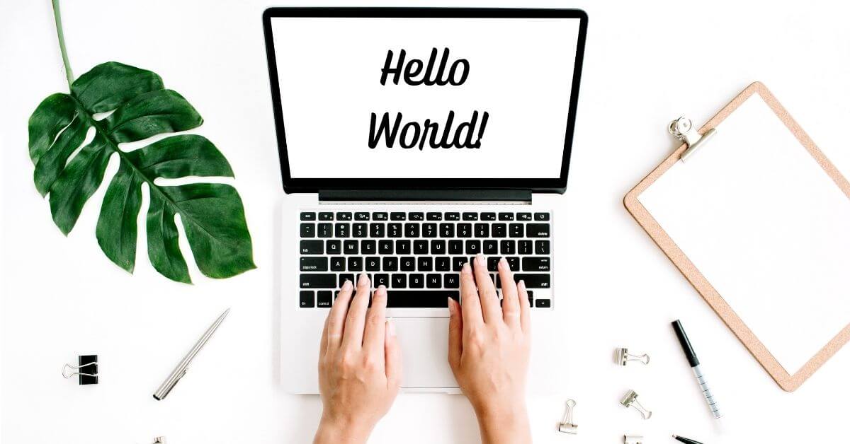how to write first blog post beginners