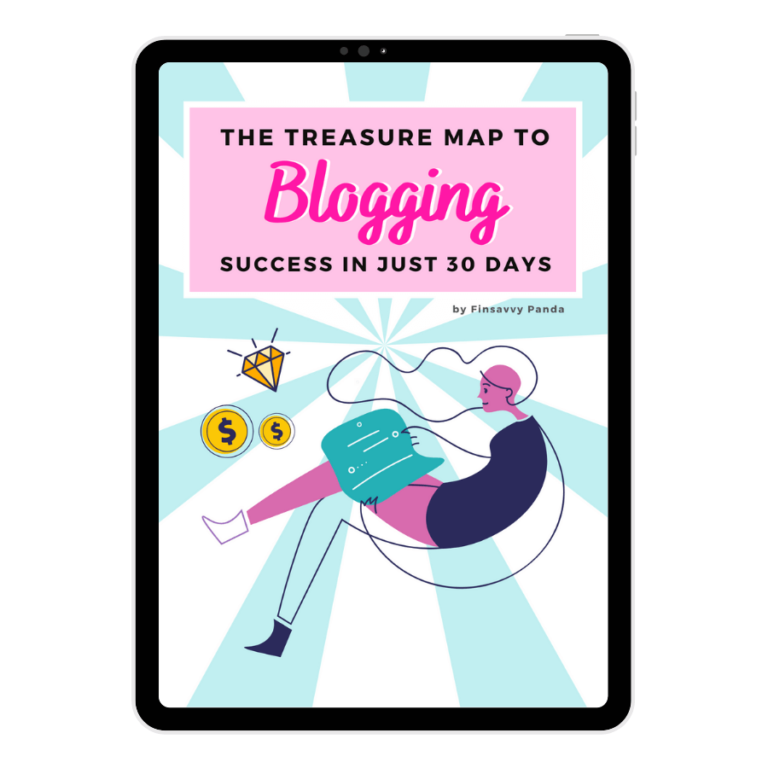 treasure map to blogging success ebook for beginners