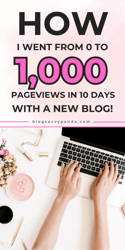 0 to 1000 blog pageviews